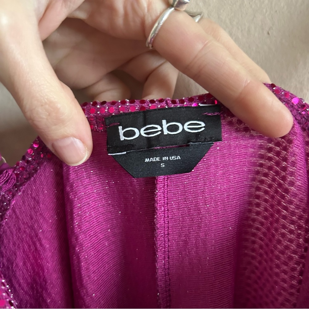 Vintage Bebe Barbie Core Bodycon - Picture 7 of 8